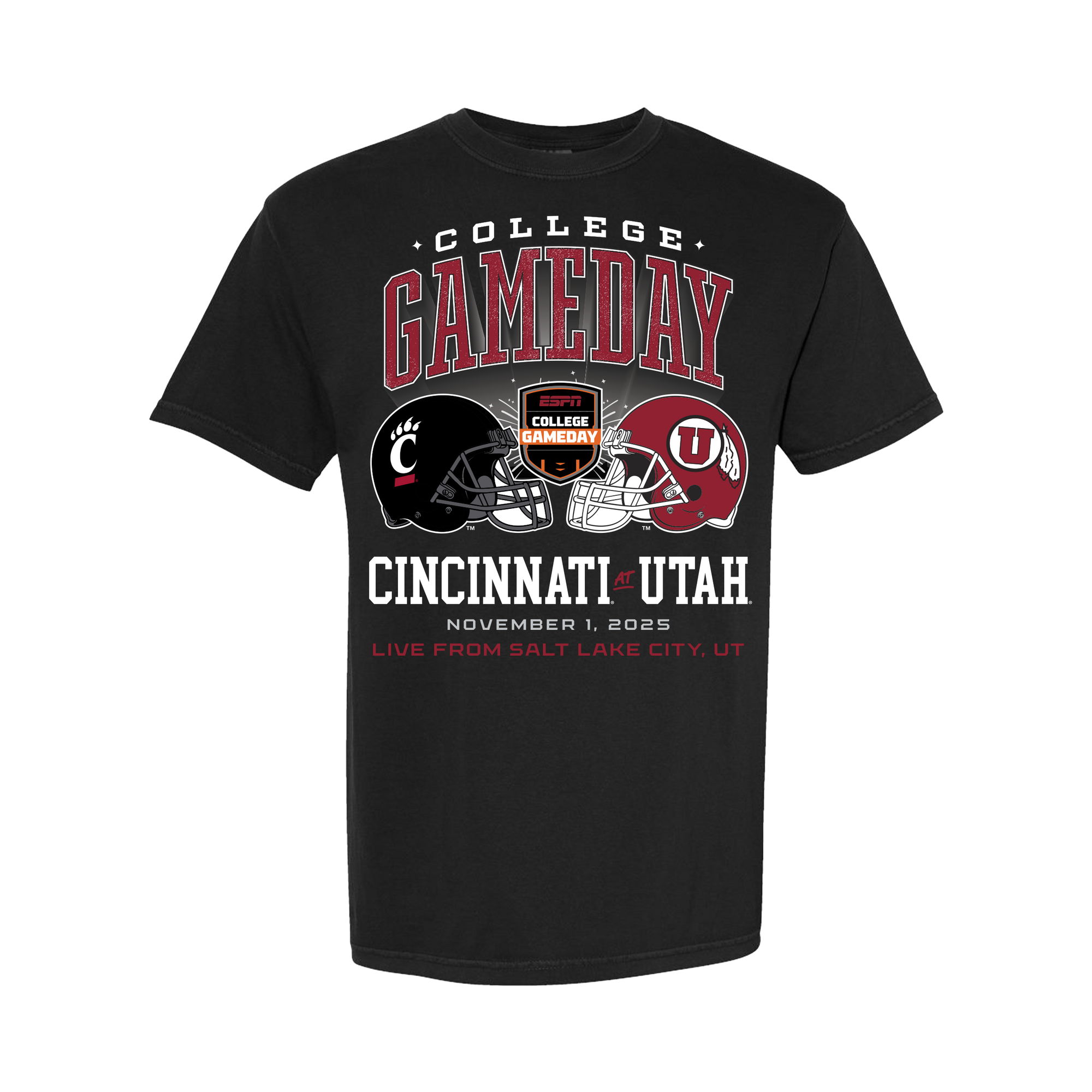 College GameDay Cincinatti vs Utah Tee