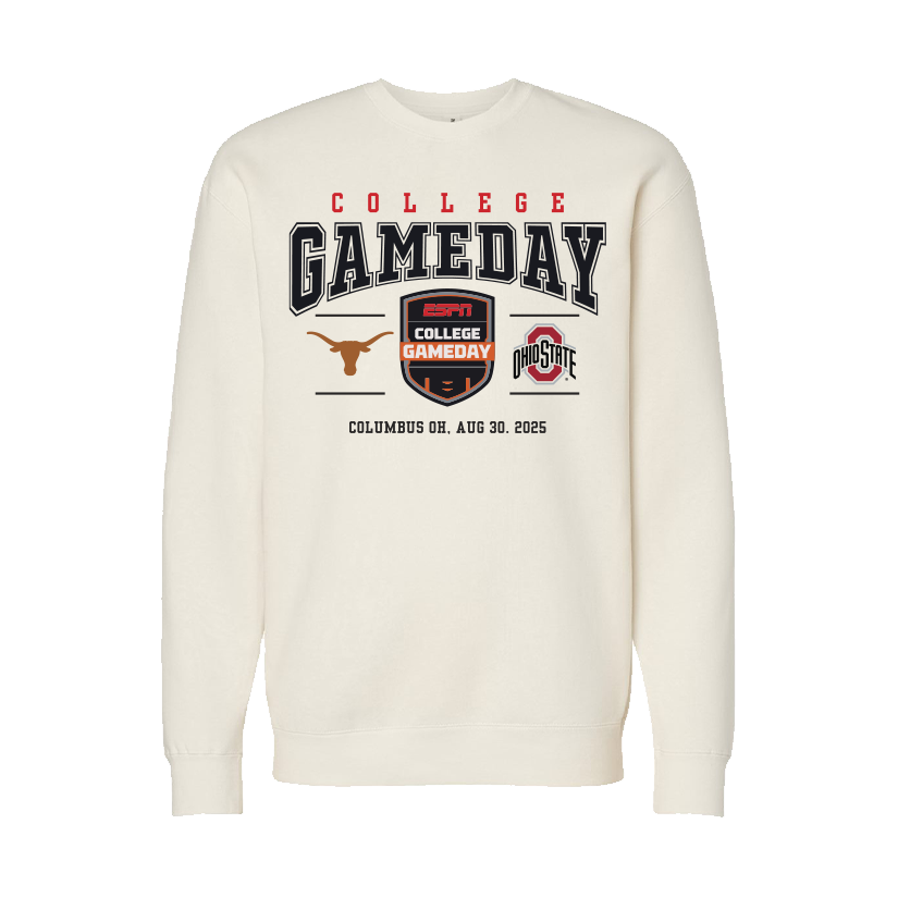 College GameDay Texas vs Ohio State Crewneck