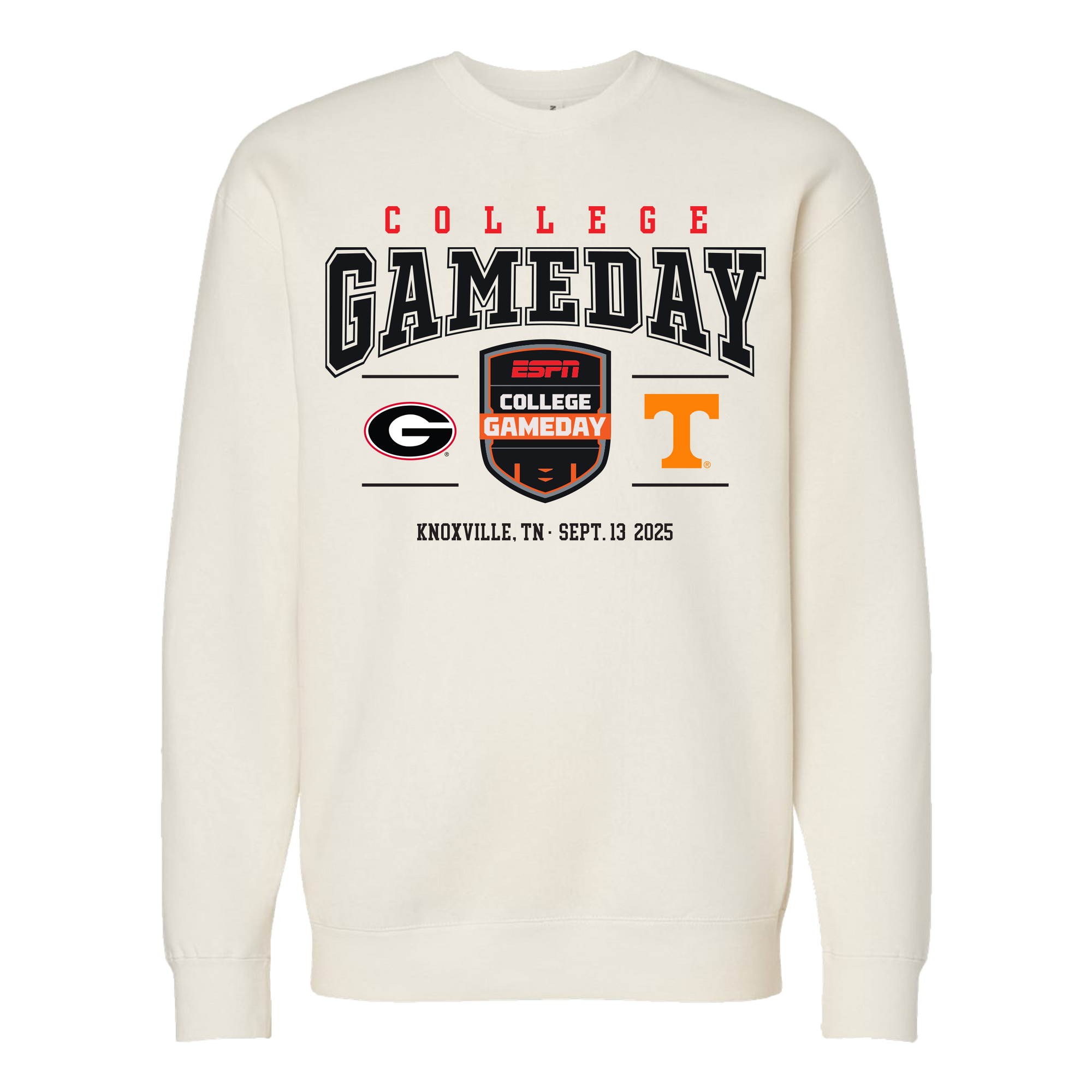College GameDay Georgia vs Tennessee Crewneck