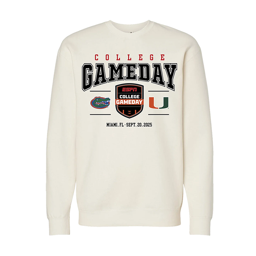 College GameDay Florida vs Miami Crewneck