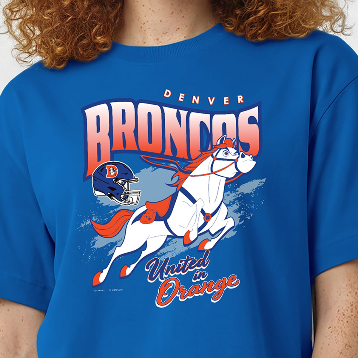 Disney X NFL Collab - Denver Broncos Ladies Tee