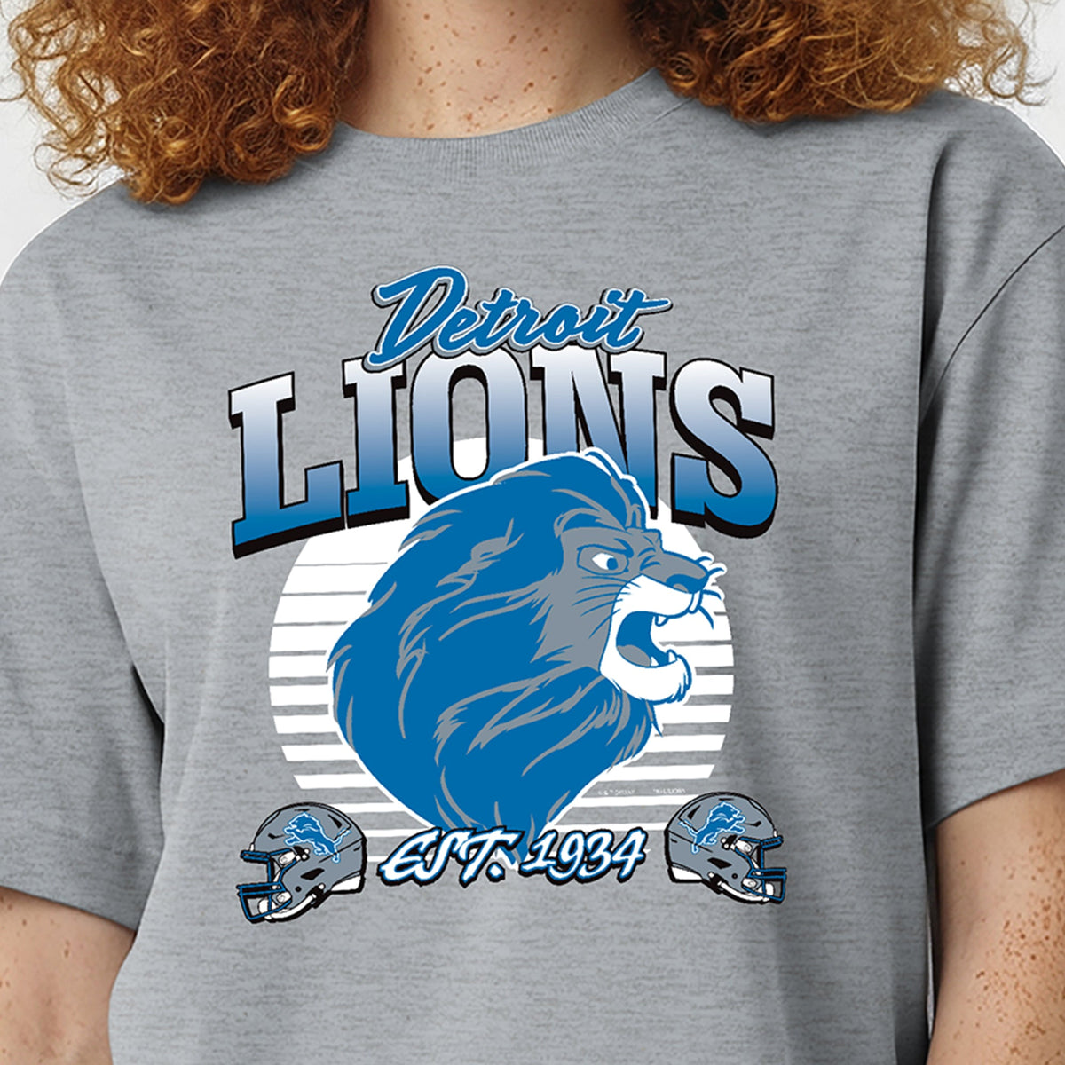 Disney X NFL Collab - Detroit Lions Ladies Tee