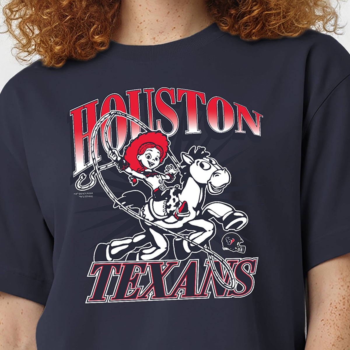 Disney X NFL Collab - Houston Texans Ladies Tee