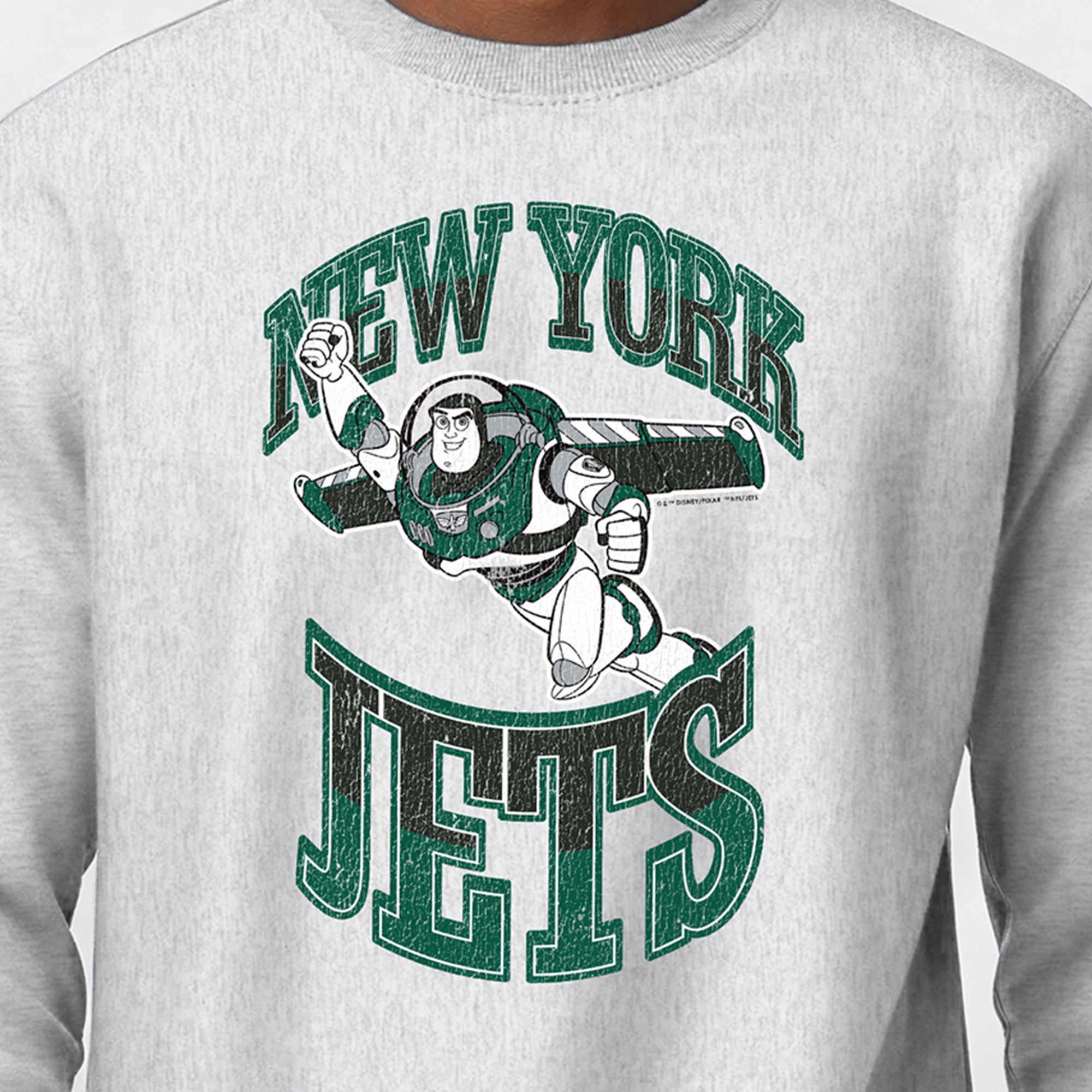 Disney X NFL Collab - New York Jets Crewneck