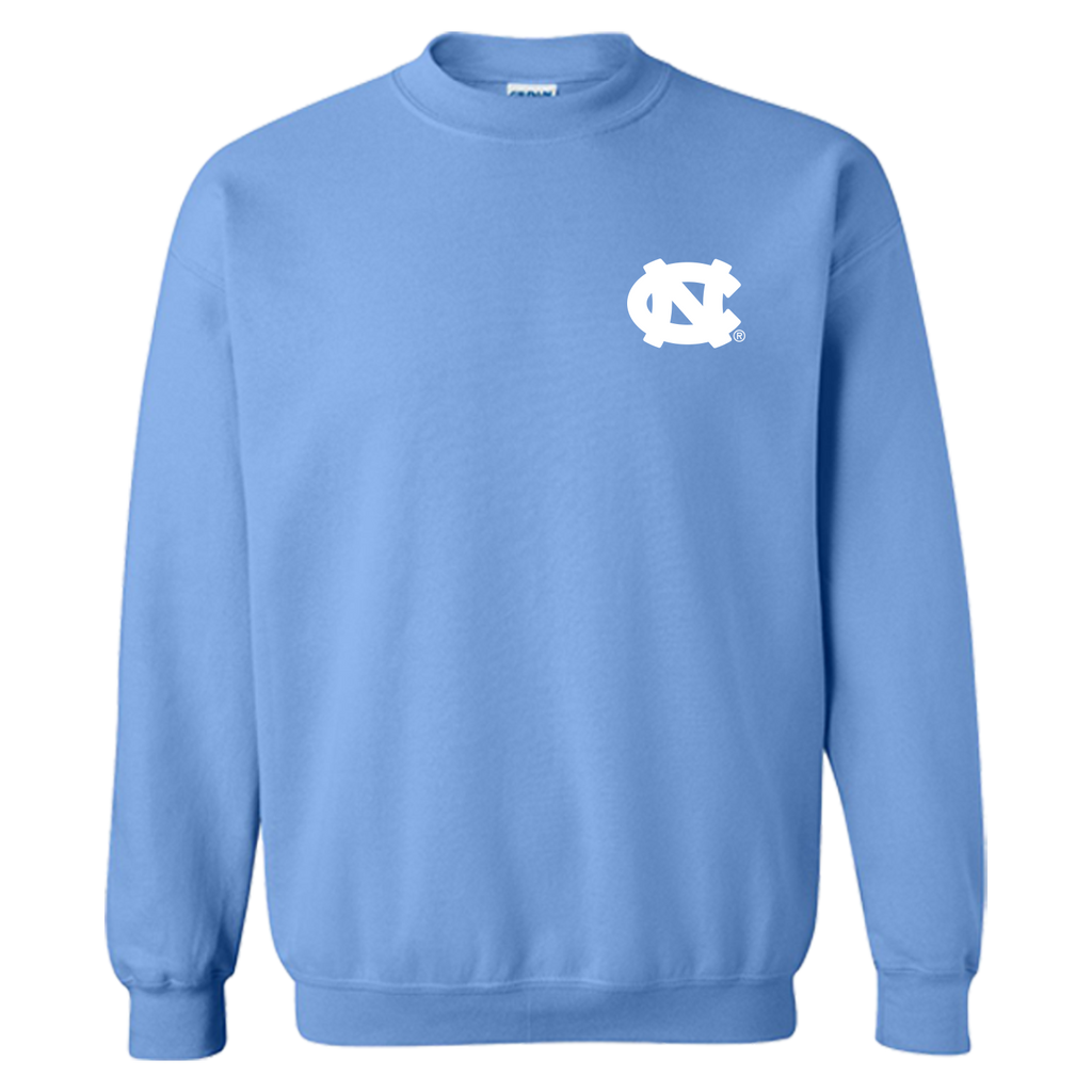 College GameDay UNC Dean Dome Carolina Blue Crewneck