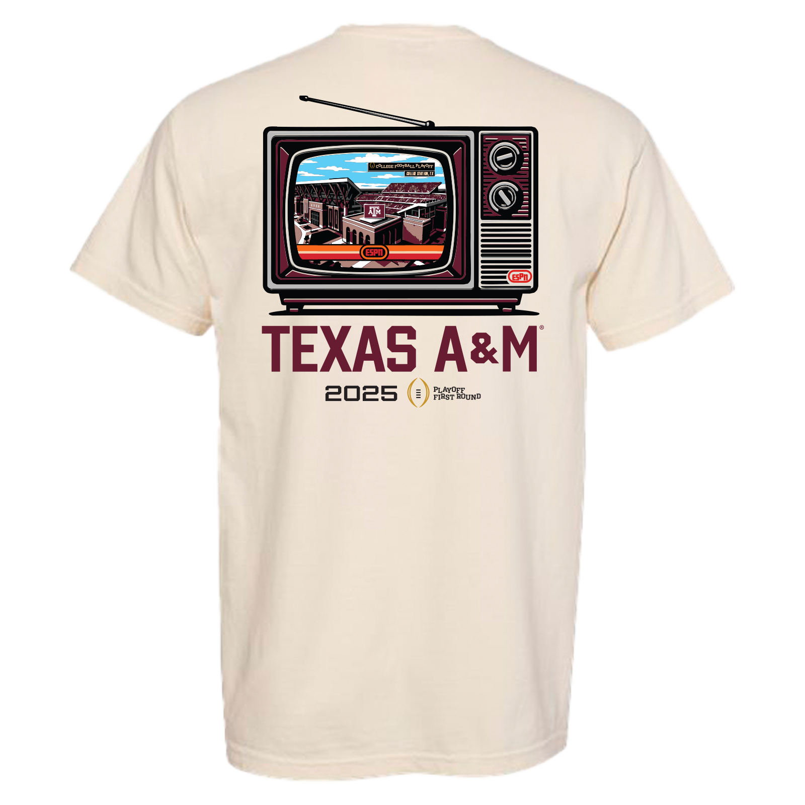 CFP '25|'26 Texas A&M TV Stadium Tee