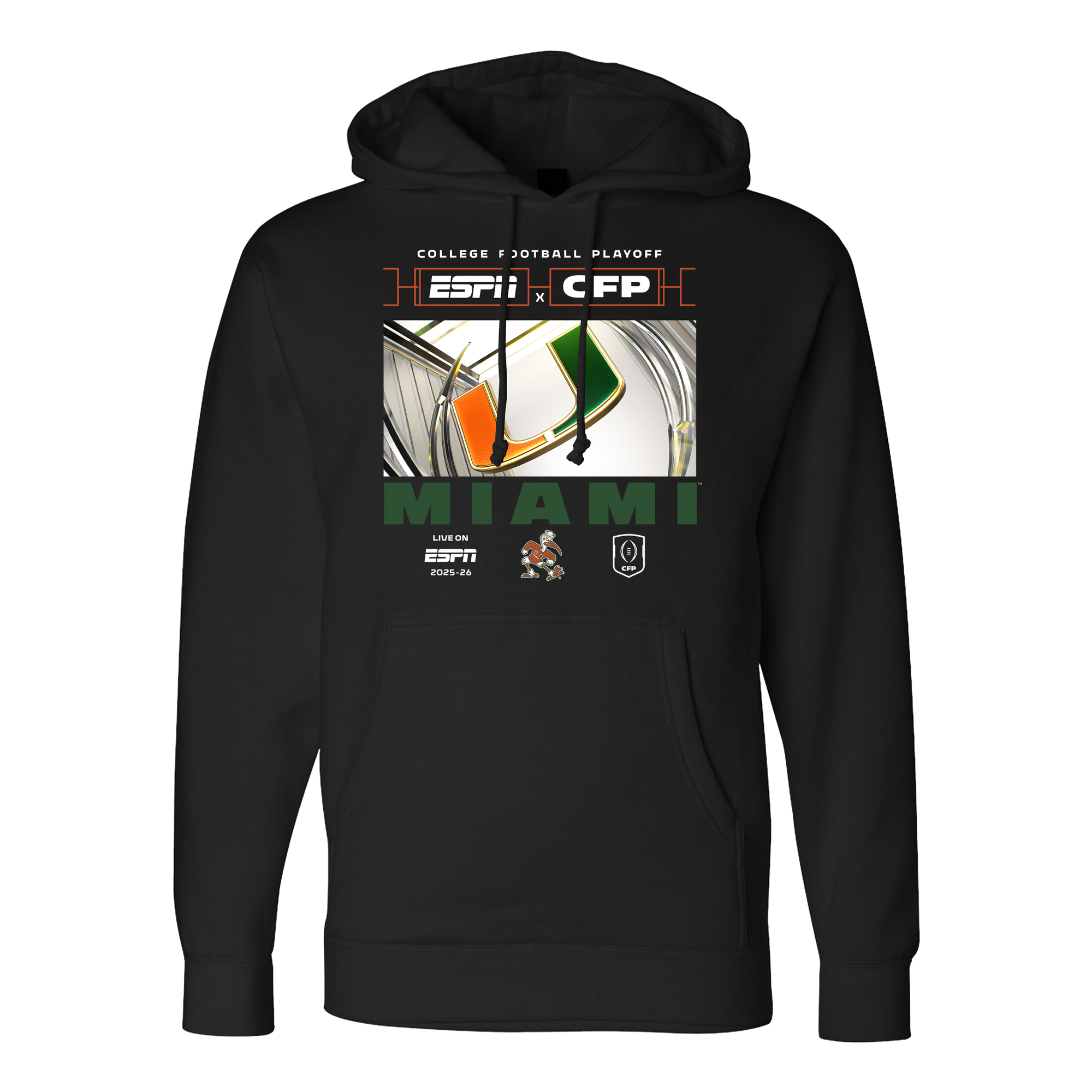 '25|'26 ESPN x CFP Miami Window Hoodie