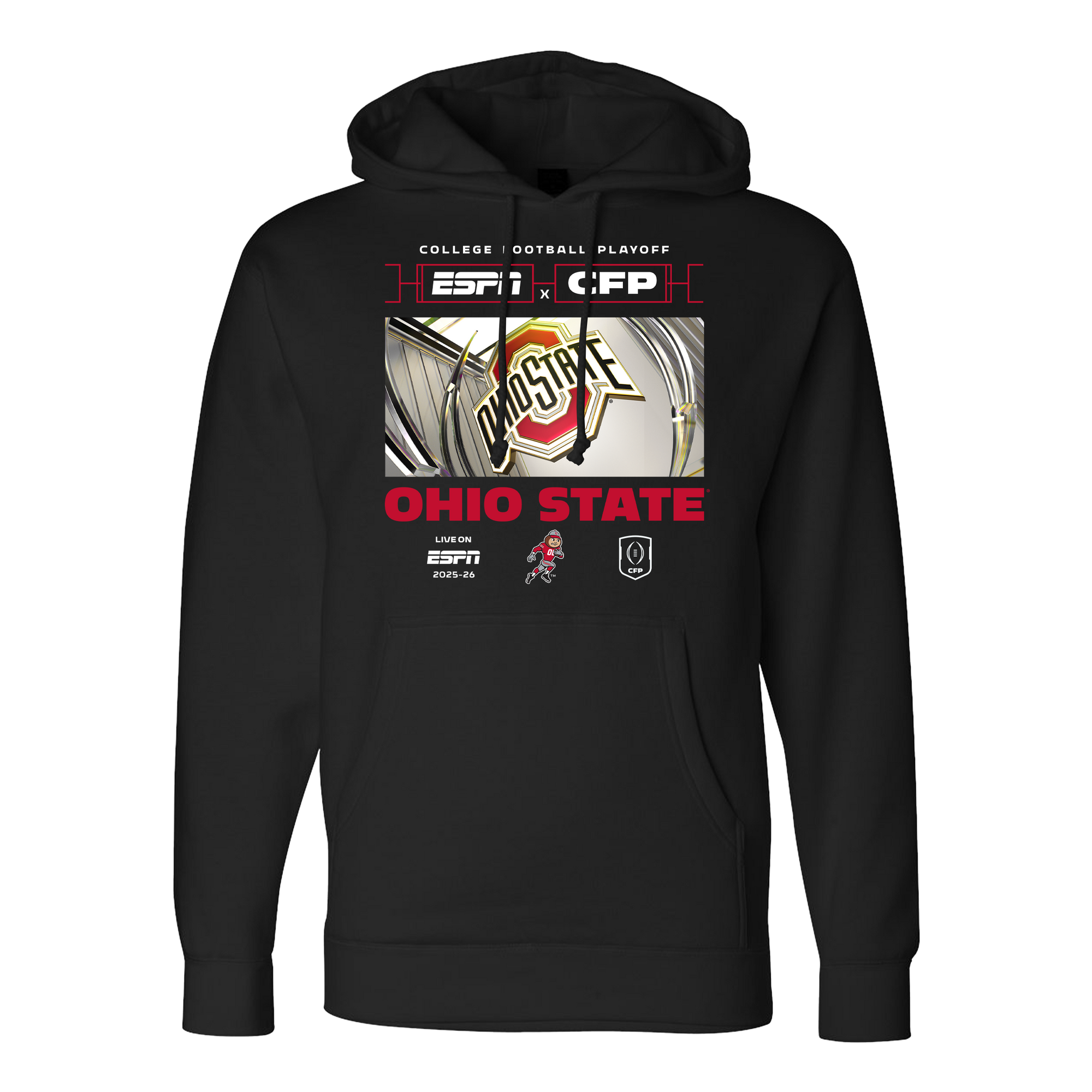 '25|'26 ESPN x CFP Ohio State Window Hoodie