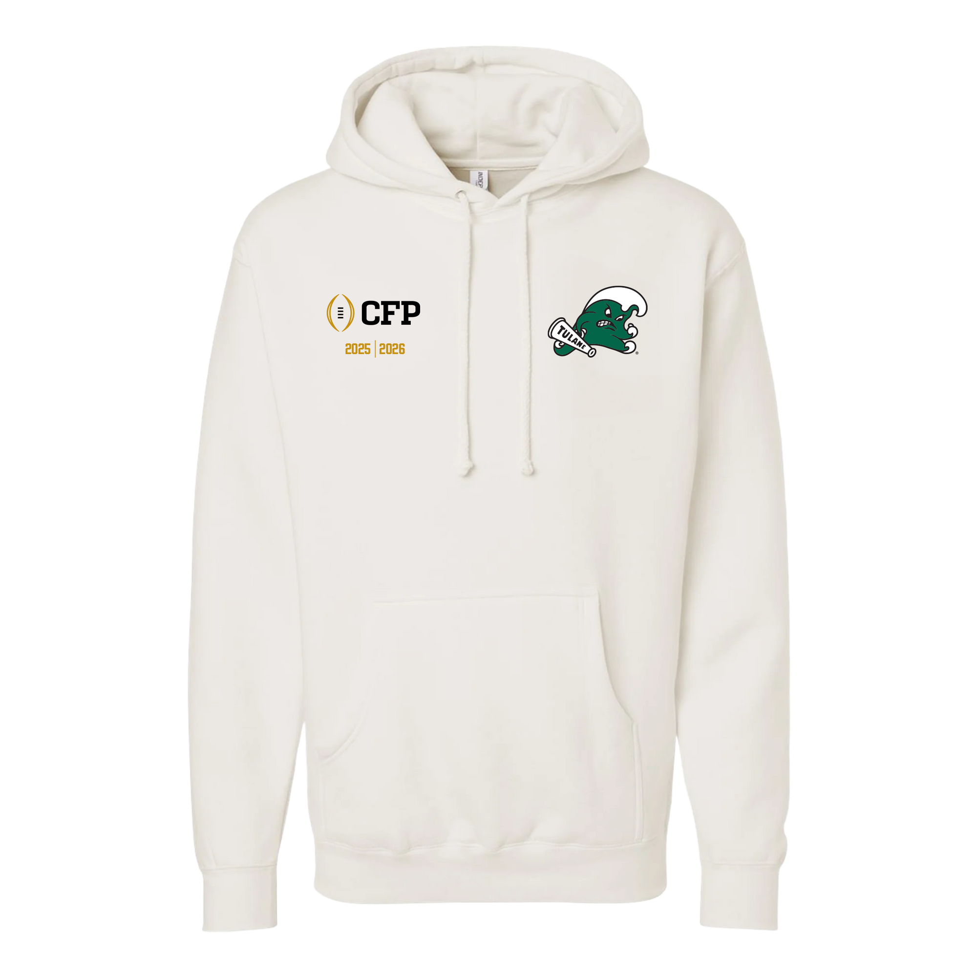 CFP '25|'26 Gameday Tulane Mascot Hoodie