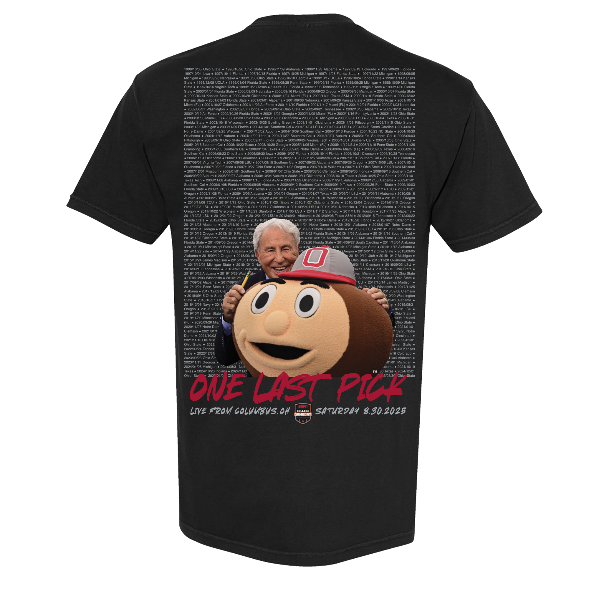 College GameDay Corso's Last Pick Brutus Tee