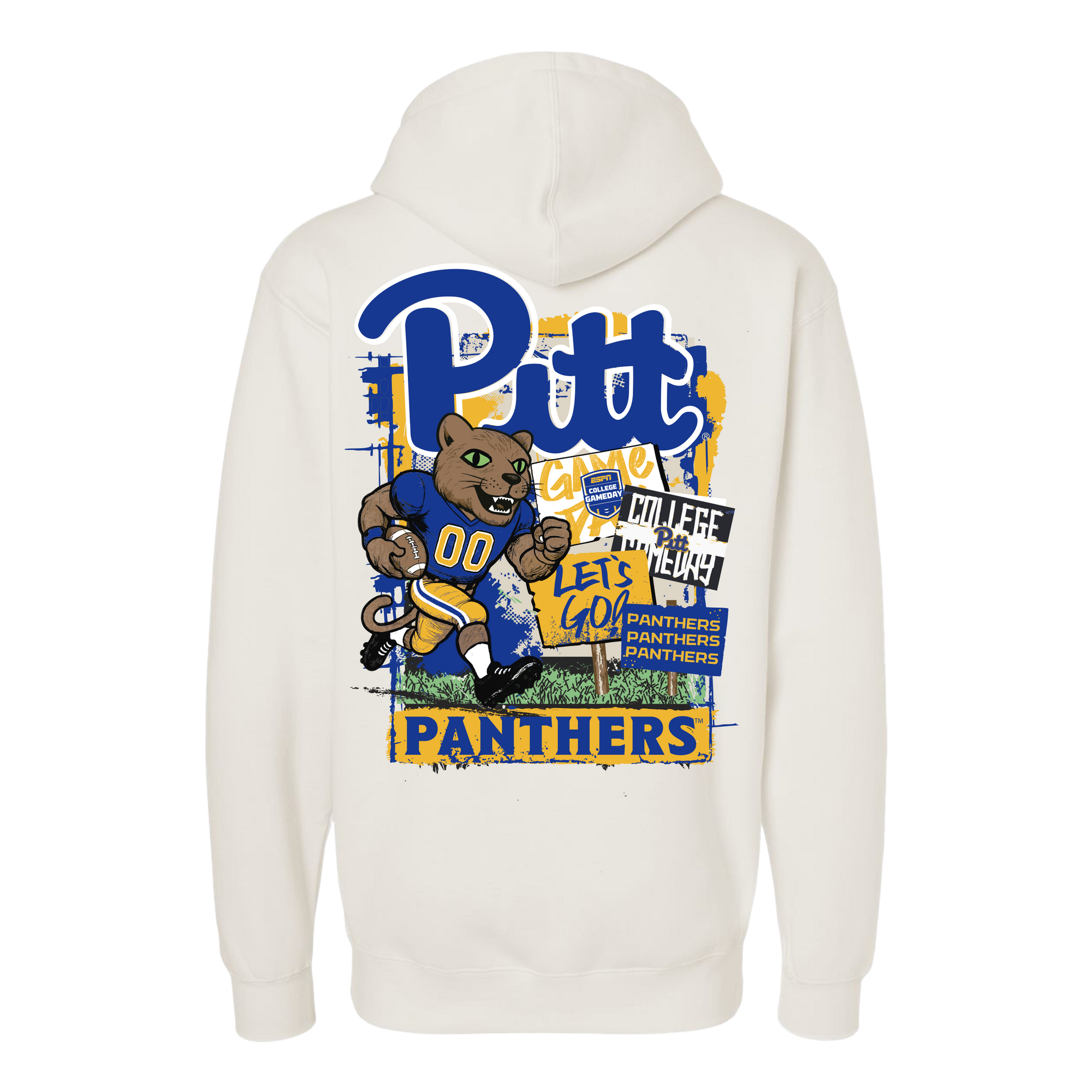 College GameDay Pitt Mascot Runner Hoodie