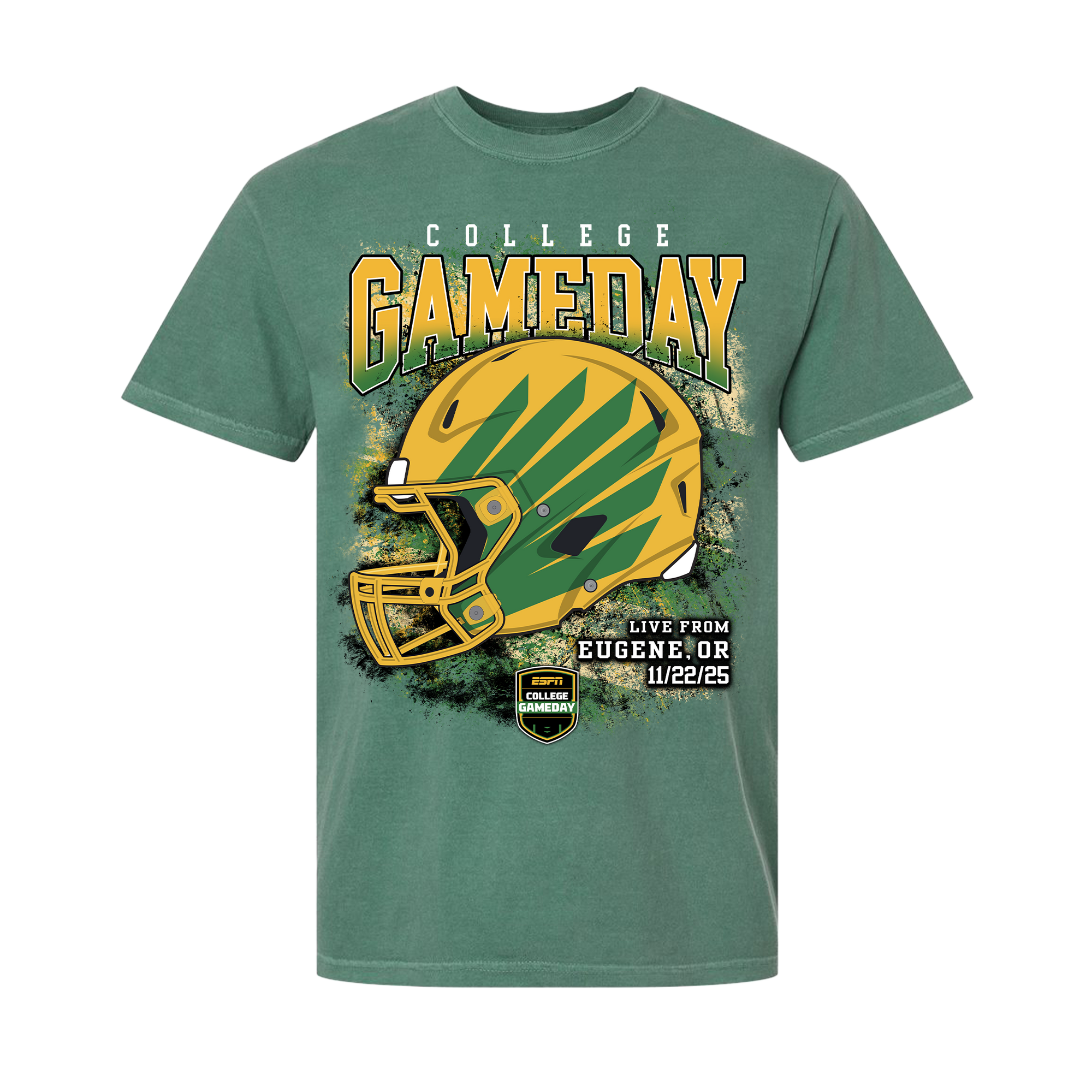 College GameDay Oregon Helmet Tee