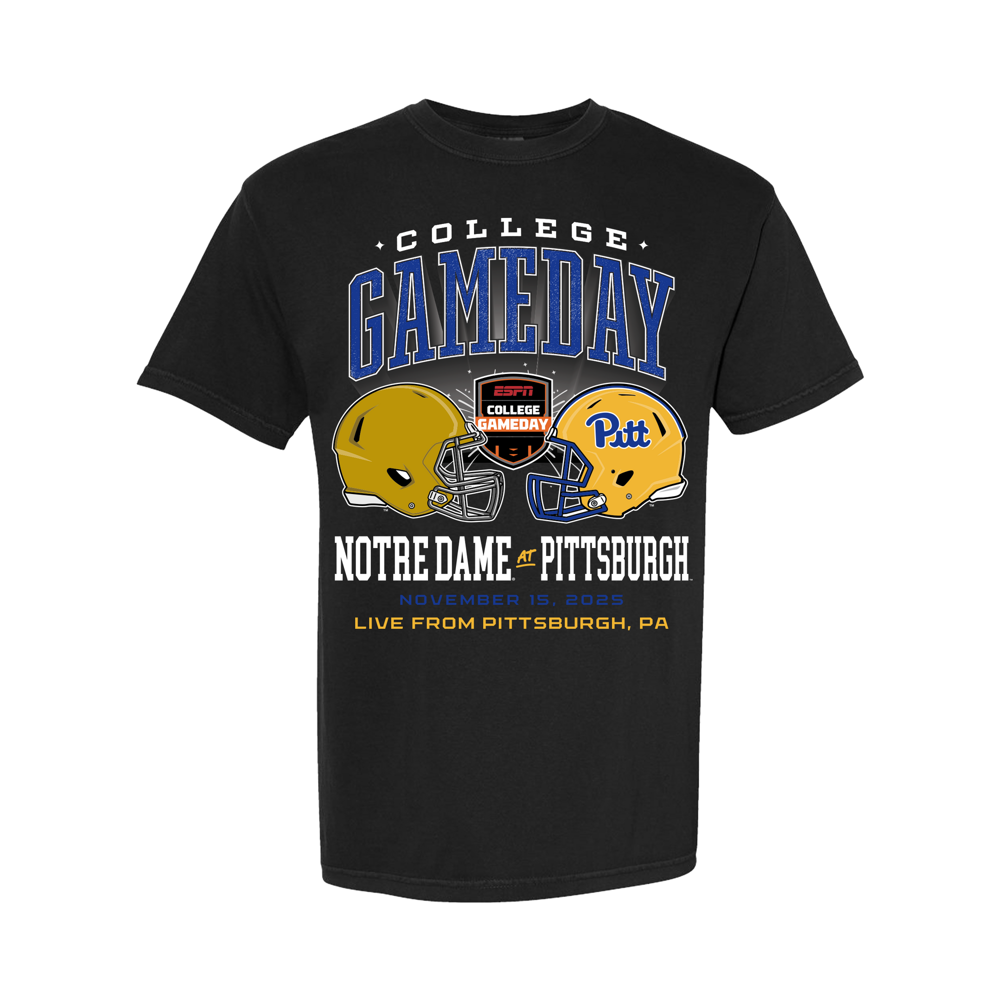 College GameDay Notre Dame vs. Pitt Tee