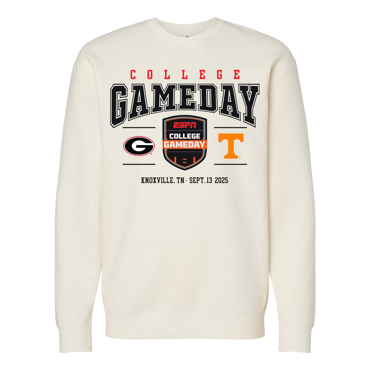 College GameDay Georgia vs Tennessee Crewneck