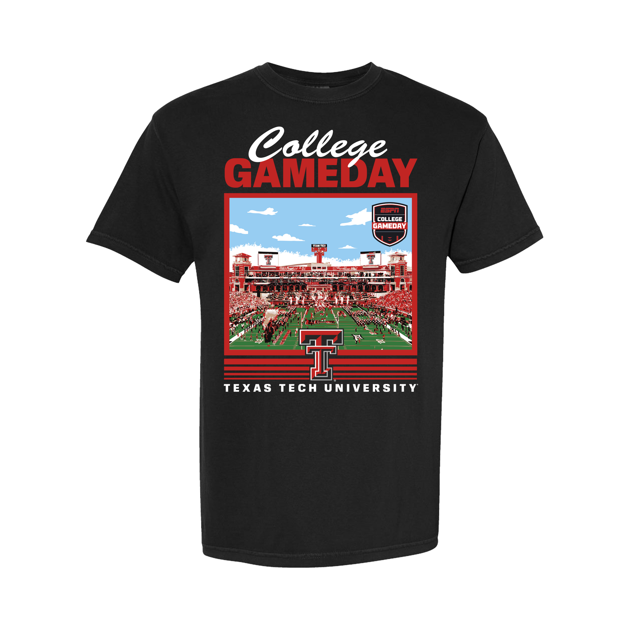 College GameDay Texas Tech Stadium Tee