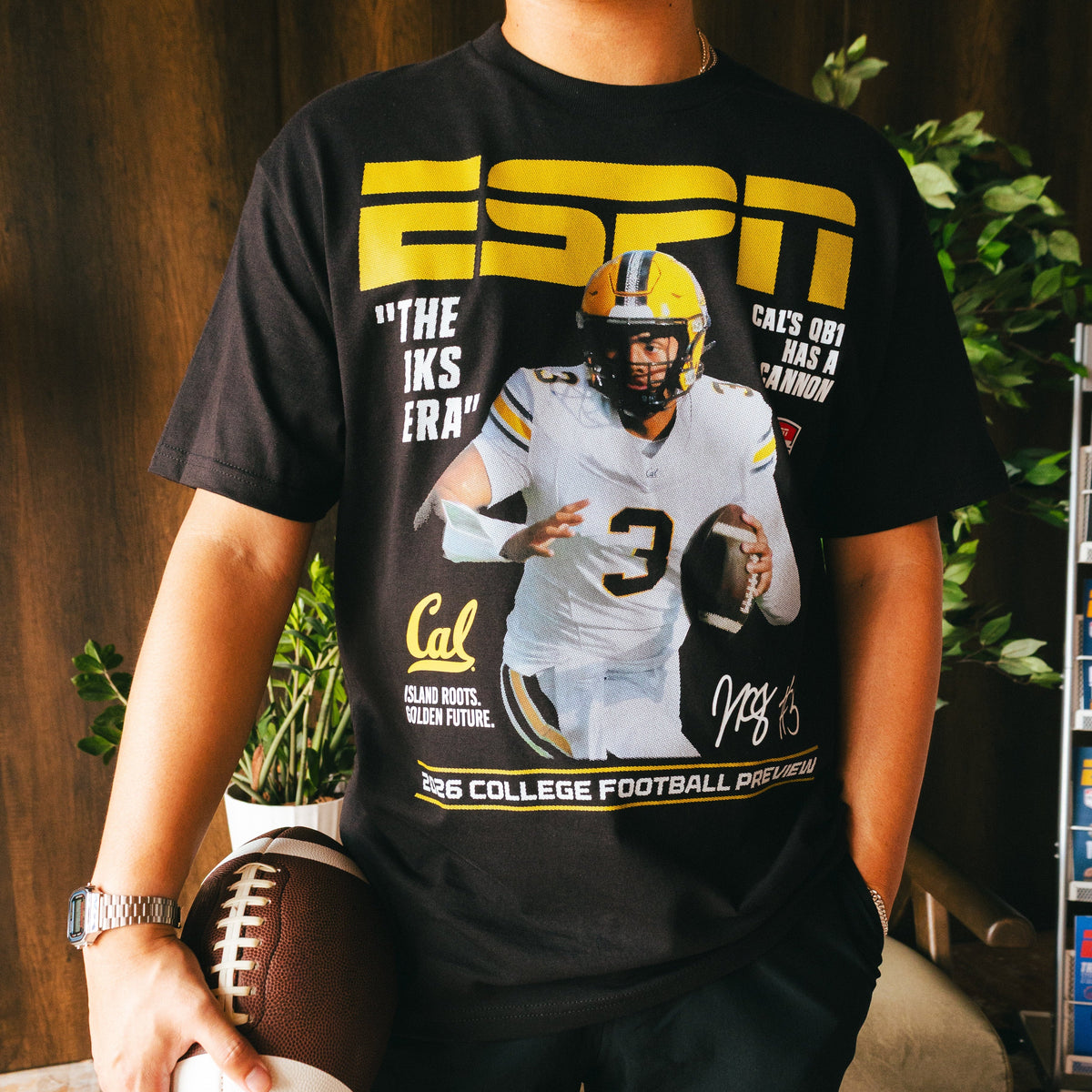 2026 ESPN The Magazine Collection - Black - Jaron-Keawe Sagapolutele