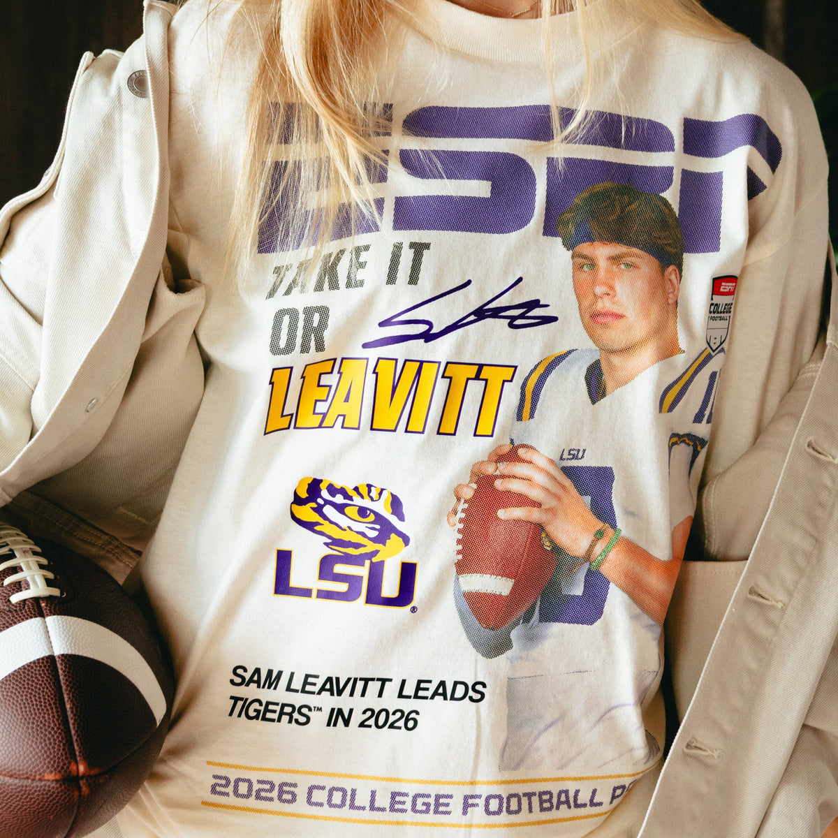 2026 ESPN The Magazine Collection - Ivory - Sam Leavitt