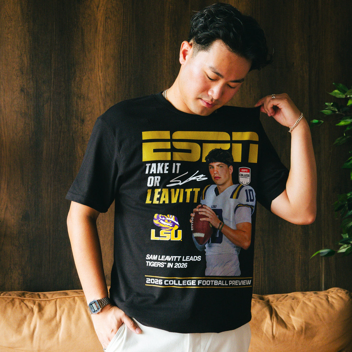 2026 ESPN The Magazine Collection - Black - Sam Leavitt