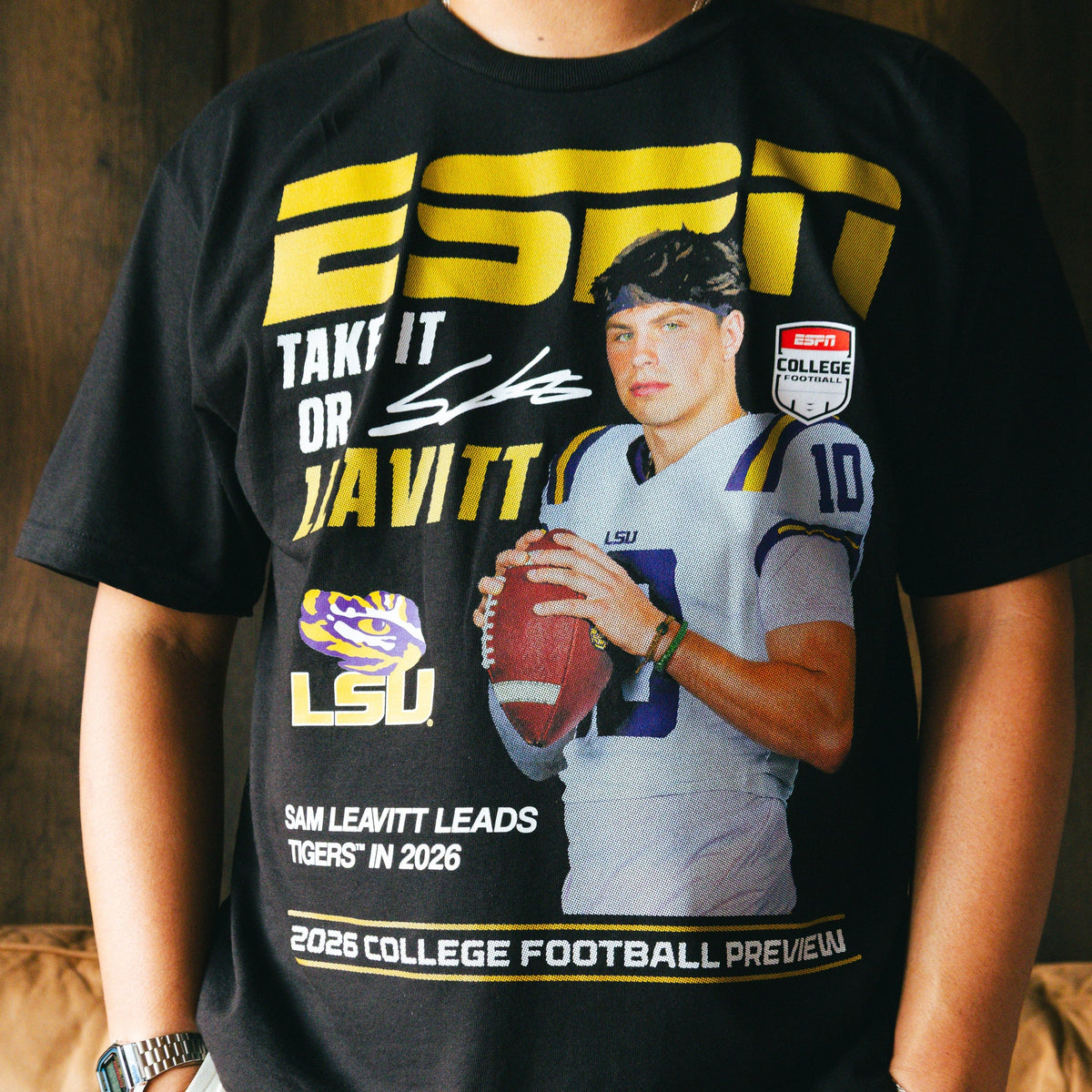 2026 ESPN The Magazine Collection - Black - Sam Leavitt