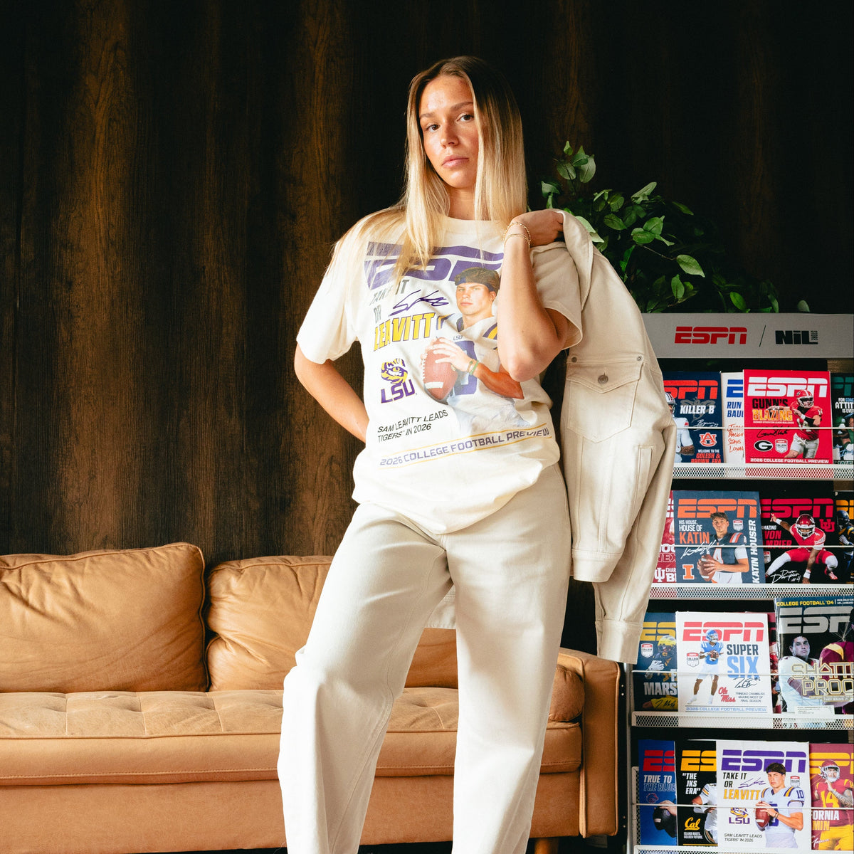 2026 ESPN The Magazine Collection - Ivory - Sam Leavitt