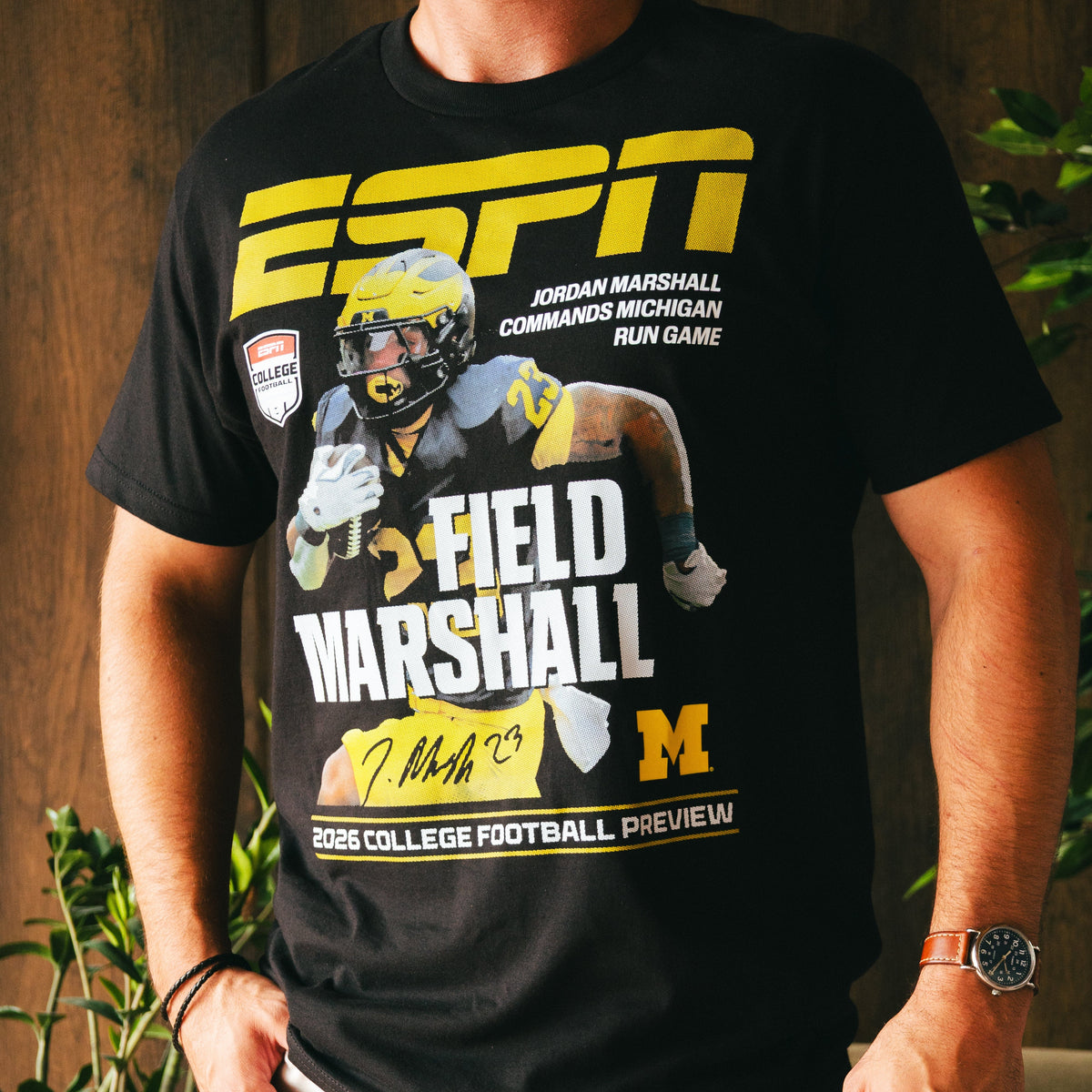 2026 ESPN The Magazine Collection - Black - Jordan Marshall