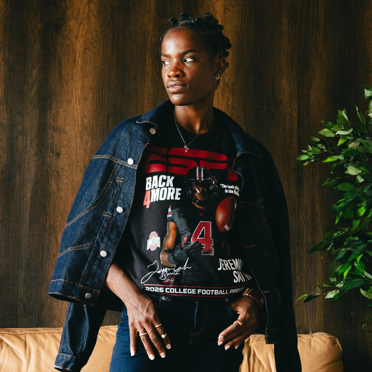 2026 ESPN The Magazine Collection - Black - Jeremiah Smith