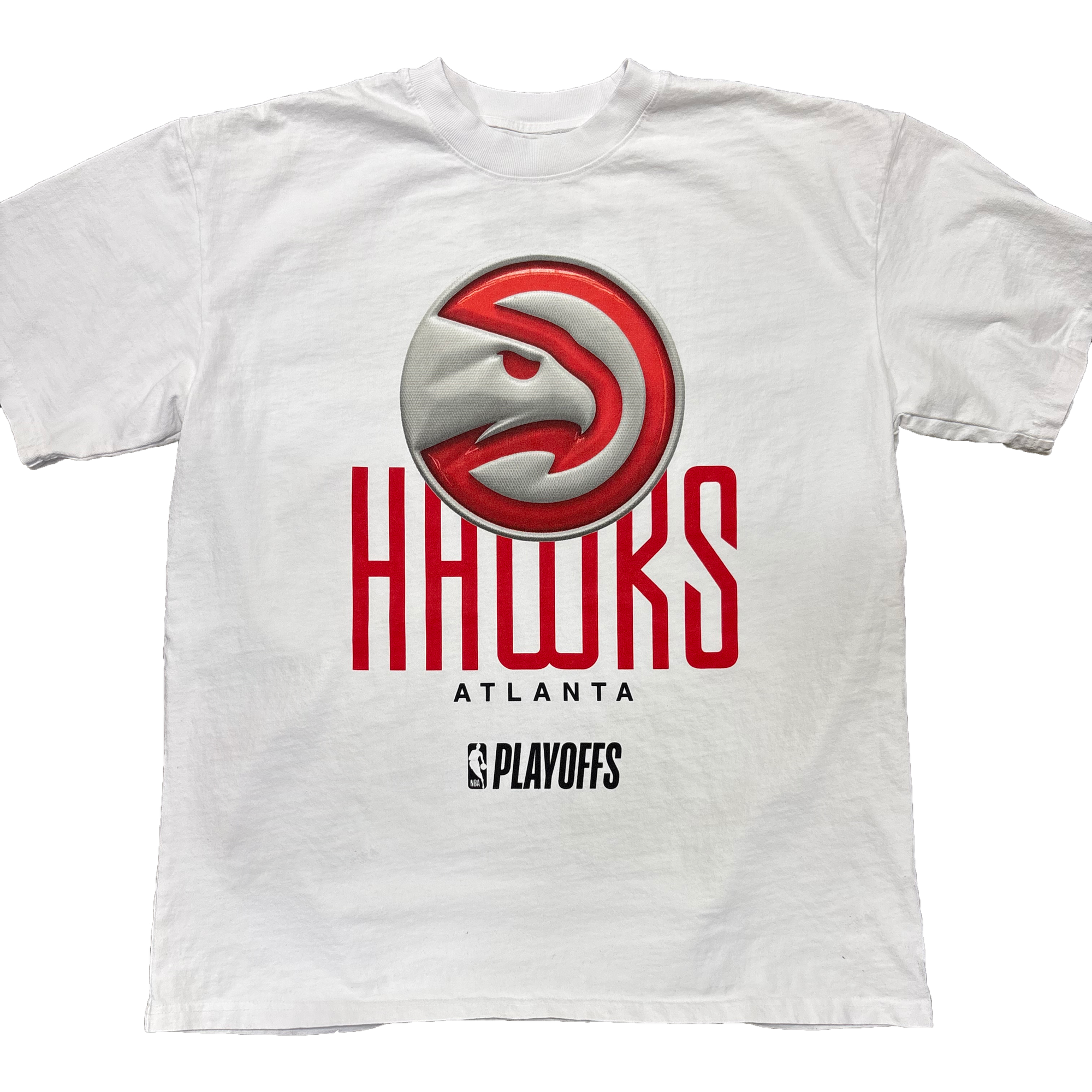 Atlanta Hawks Playoff White Tee by FISLL