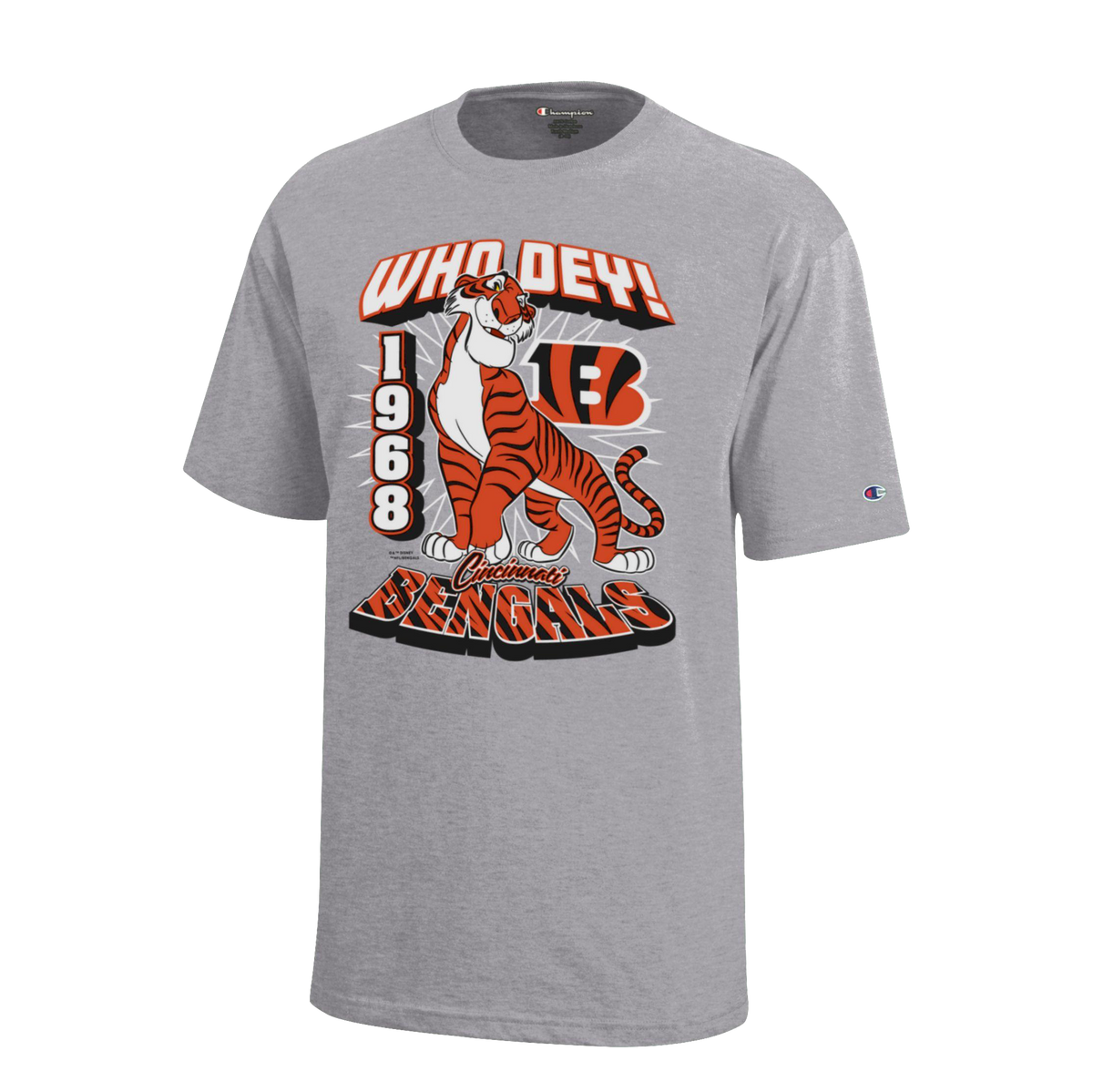 Disney X NFL Collab - Cincinatti Bengals Youth Tee
