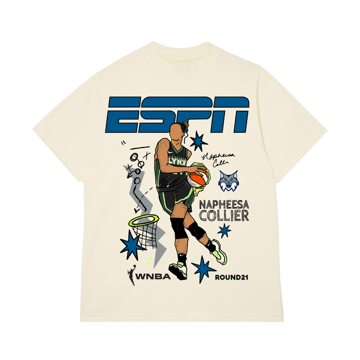 WNBA Round21 Napheesa Collier Tee