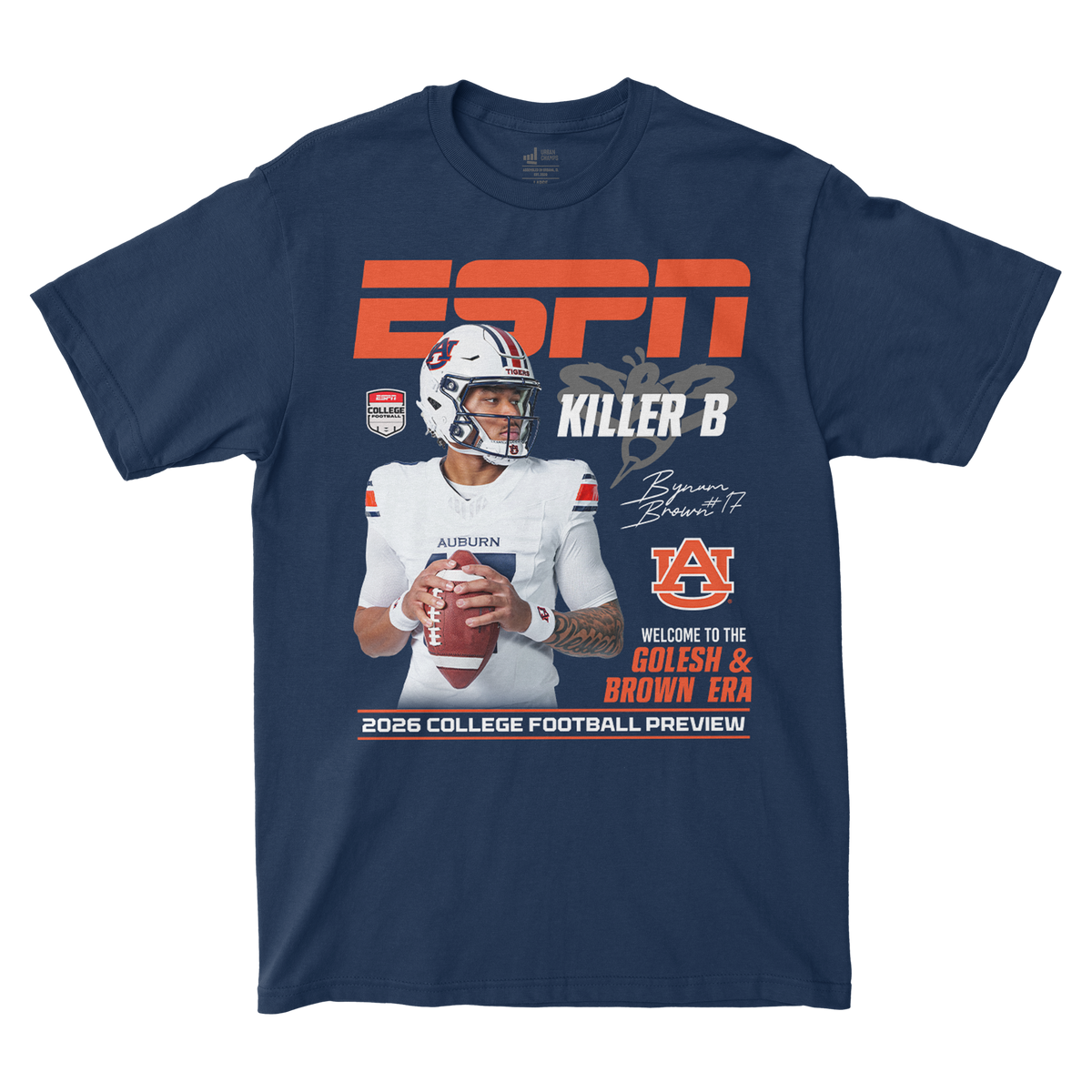 2026 ESPN The Magazine Collection - Navy - Byrum Brown