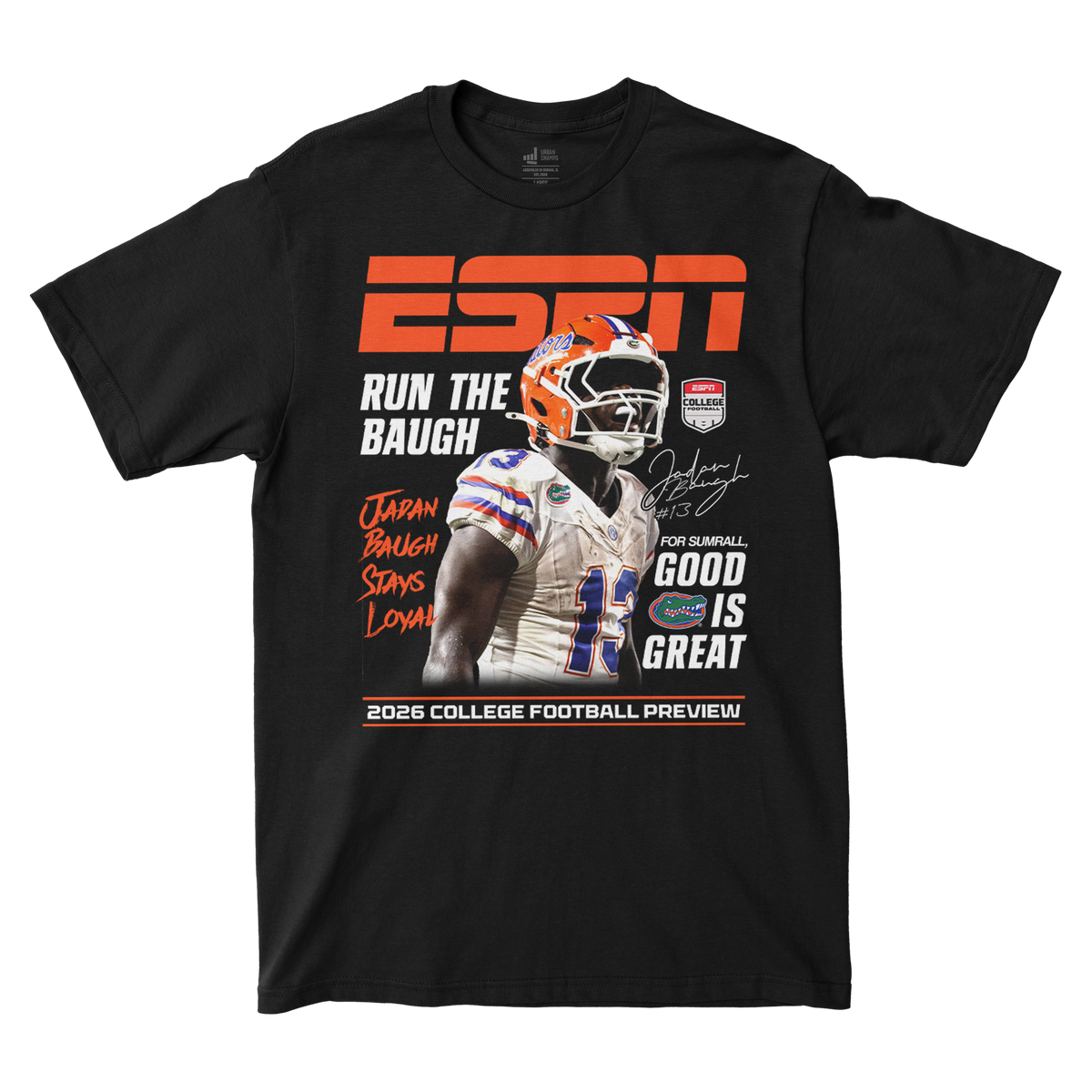 2026 ESPN The Magazine Collection - Black - Jadan Baugh