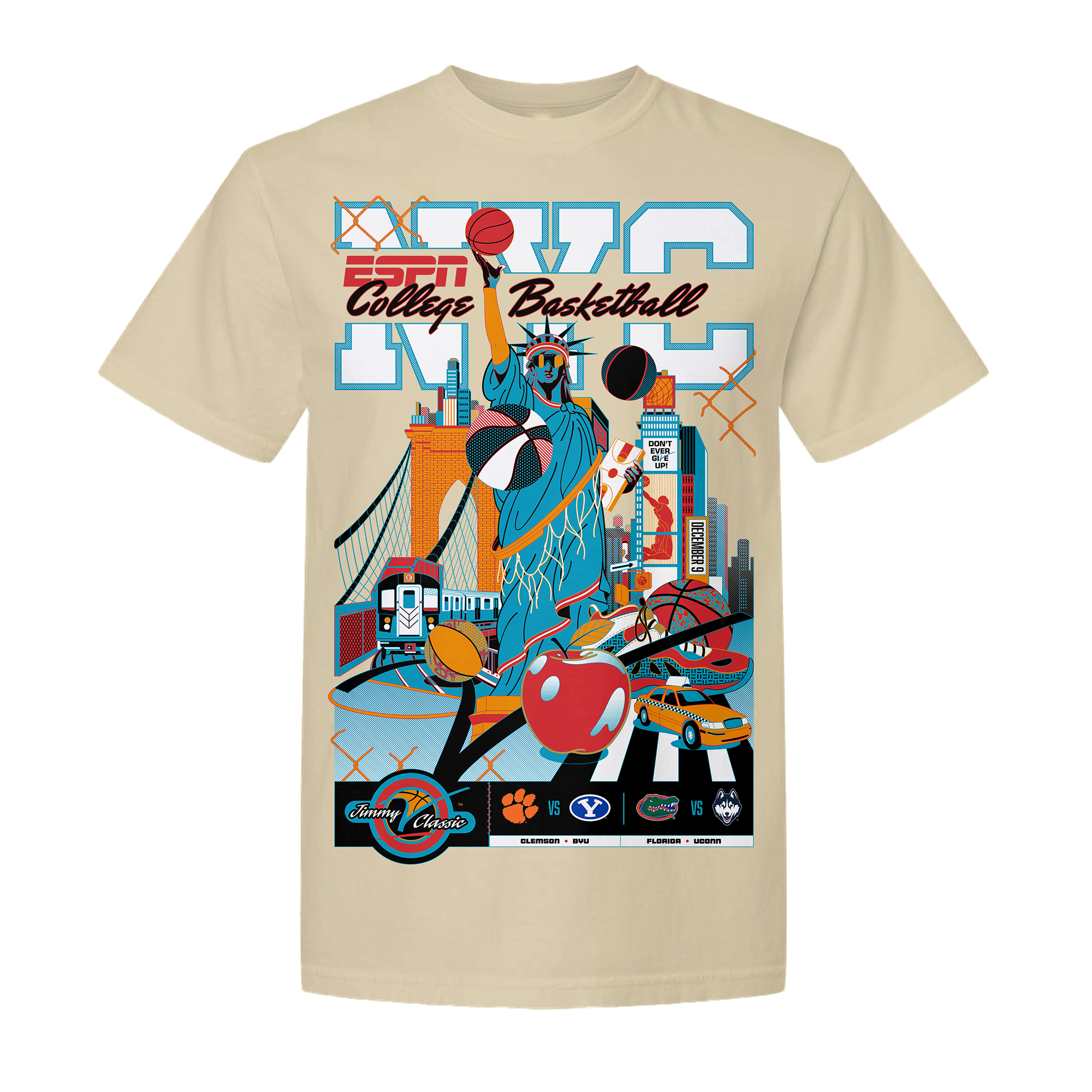 V Classic 4 Team Basketball Tee