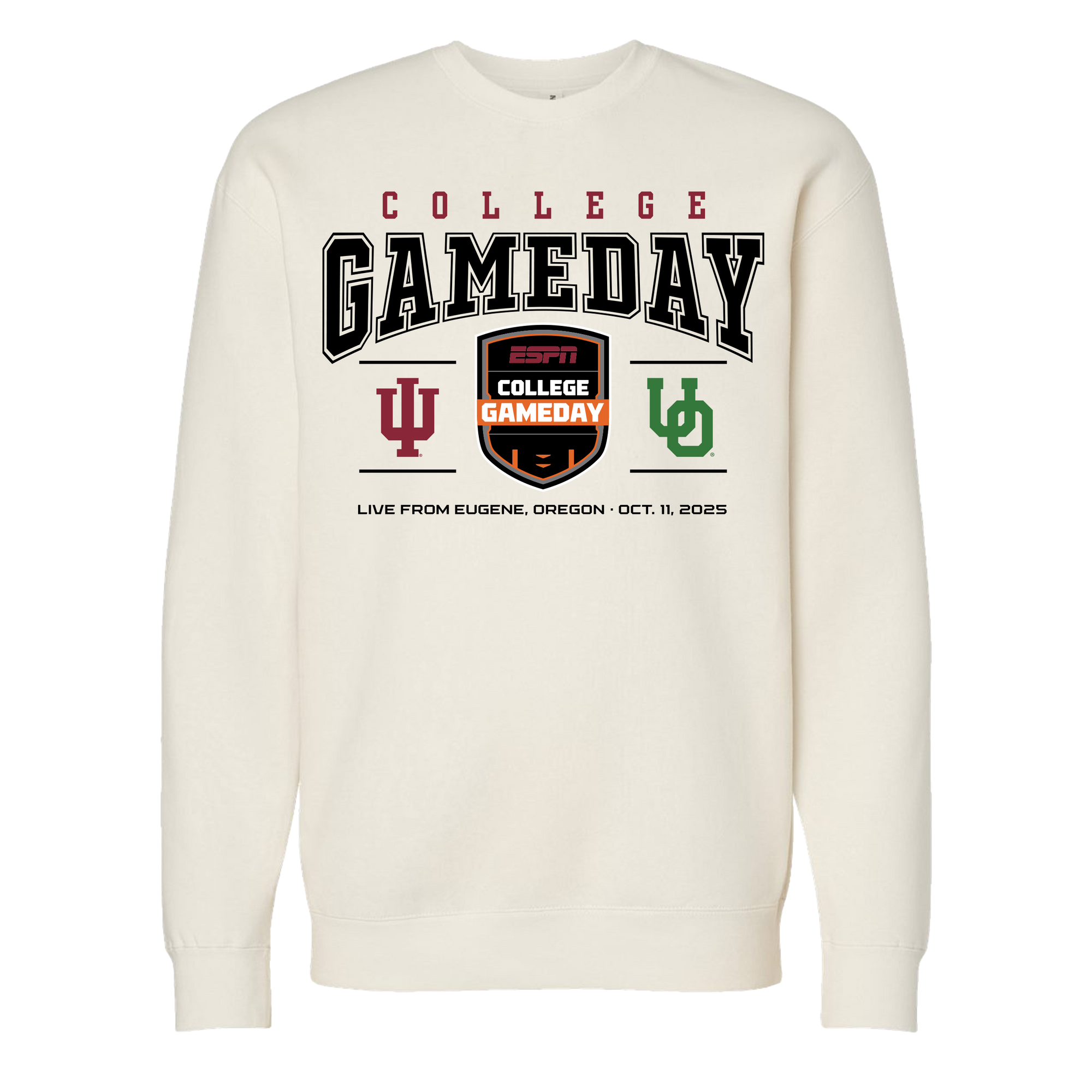 College GameDay Indiana vs. Oregon Crewneck