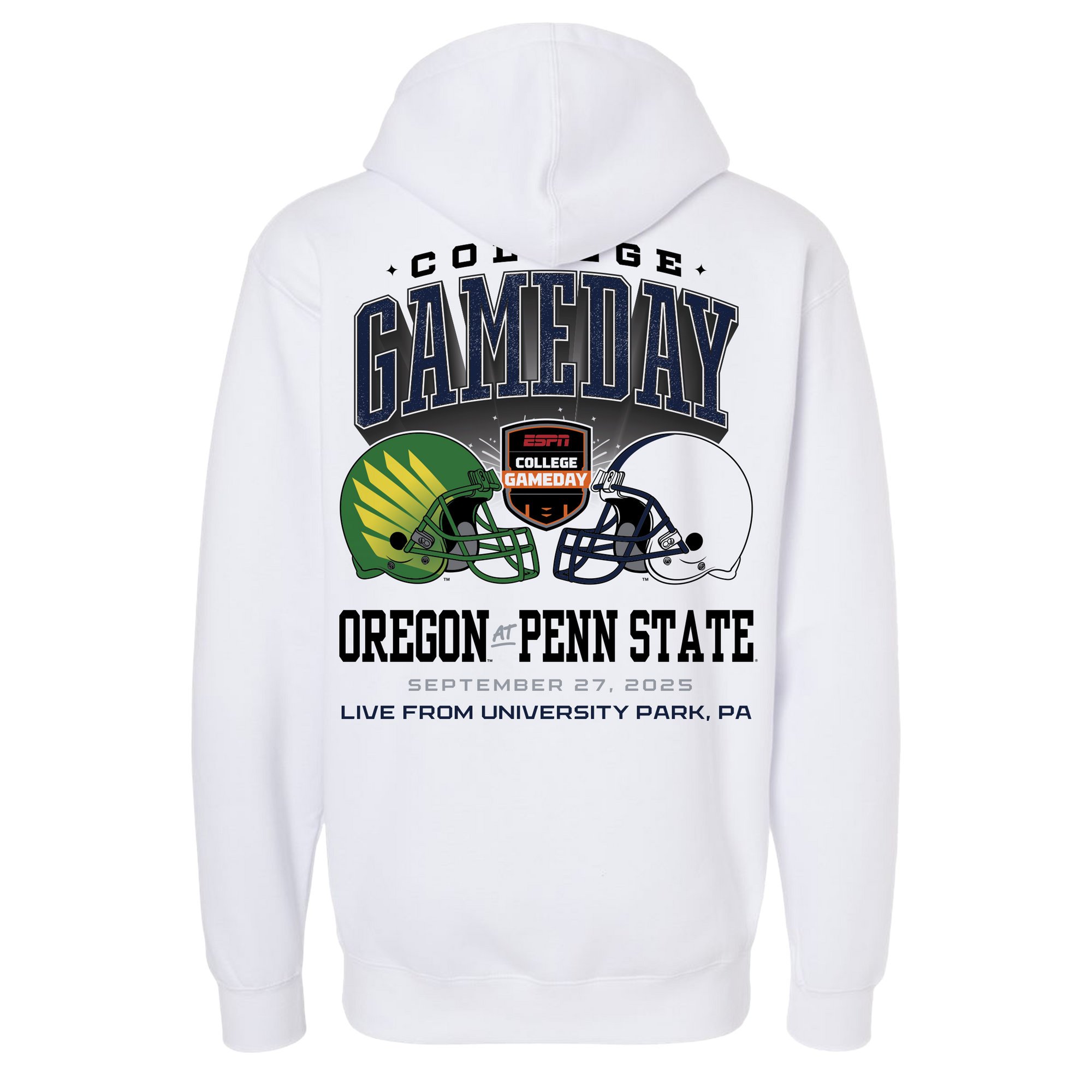 College GameDay Oregon vs. Penn State Hoodie