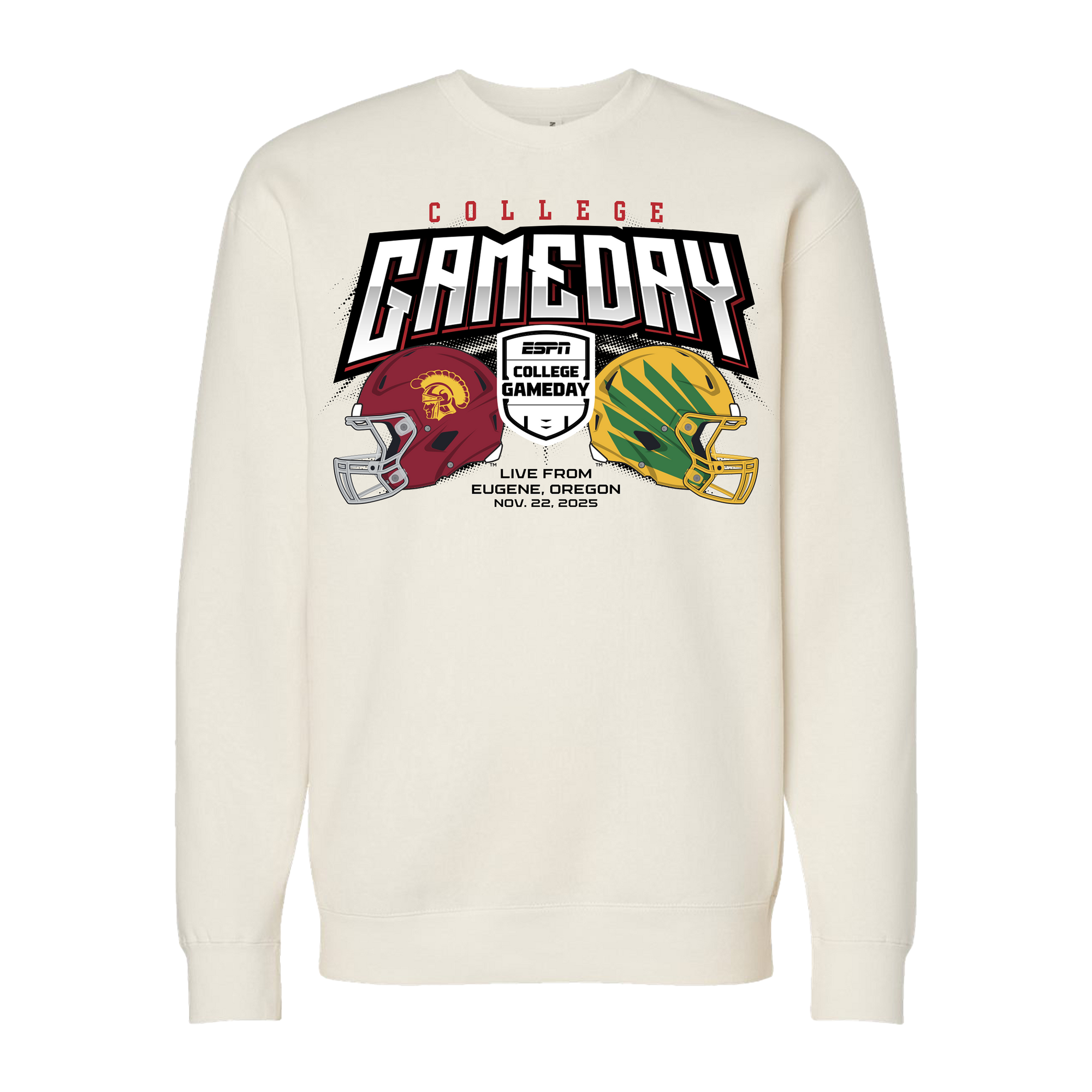 College GameDay USC vs. Oregon Crewneck